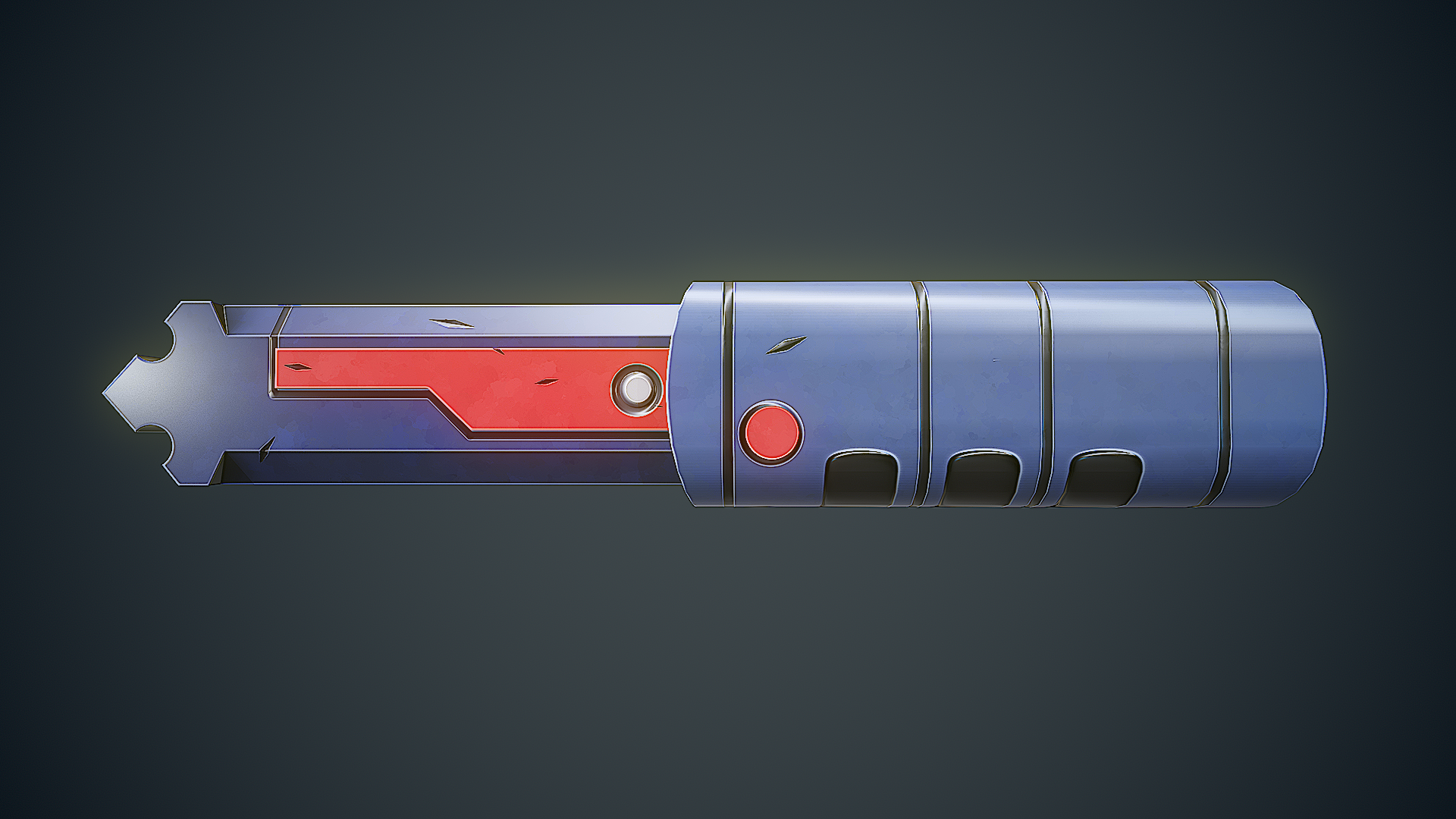 Stylized Sci Fi Knife