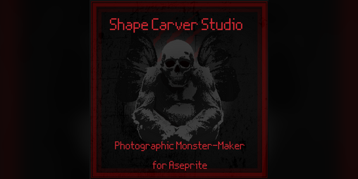 Cover image for ShapeCarver Studio · Photographic Monster-Maker for Aseprite