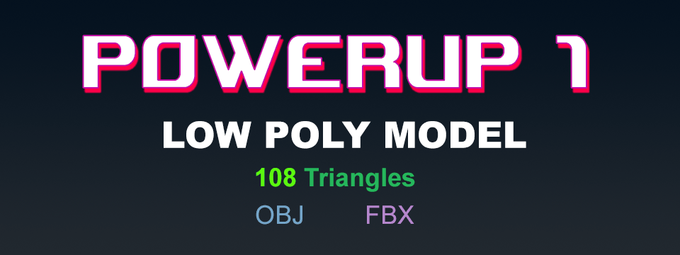 Low Poly Powerup