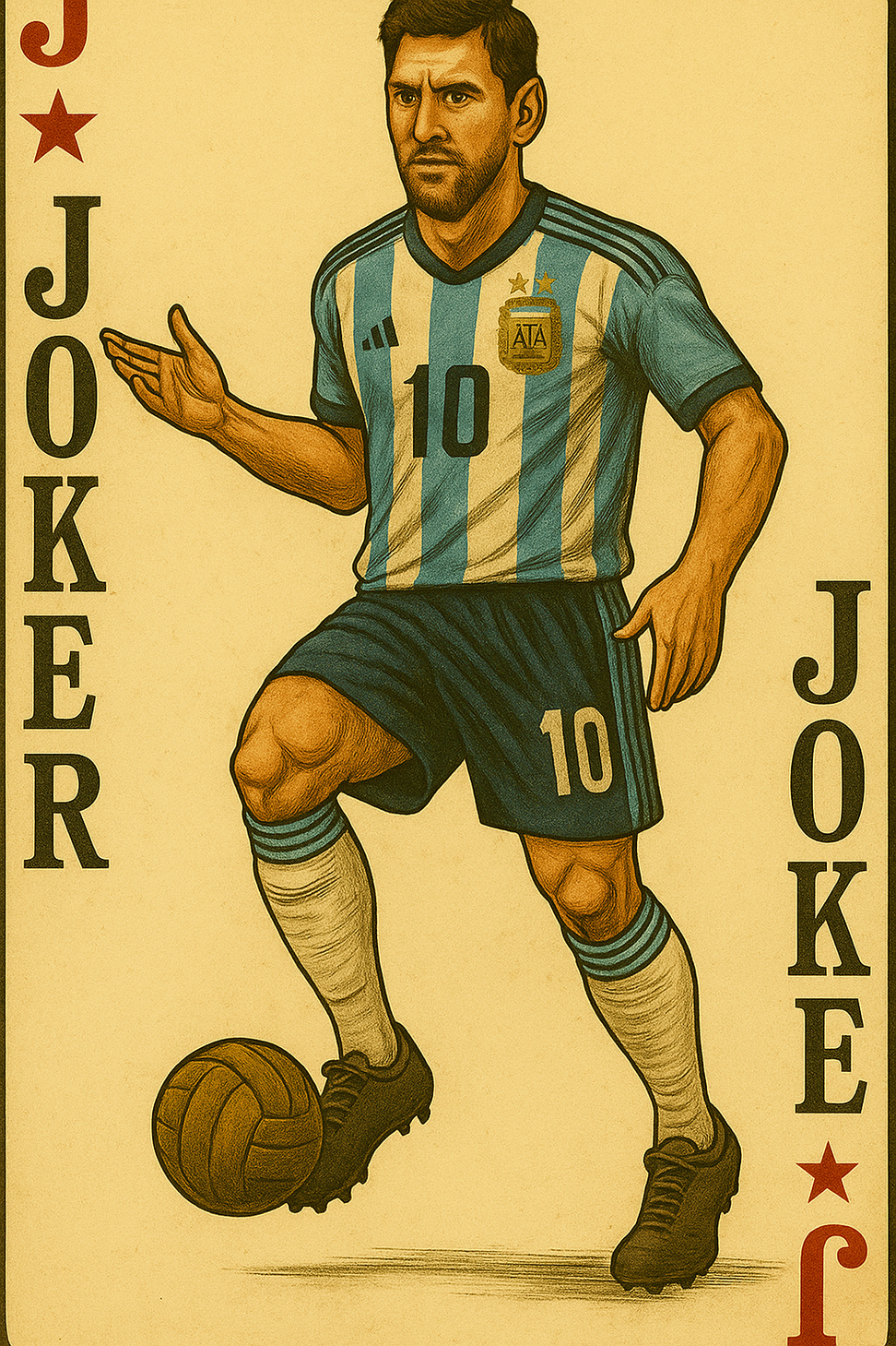 Cover image for The real football joker