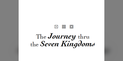 Cover image for The Journey thru the Seven Kingdoms