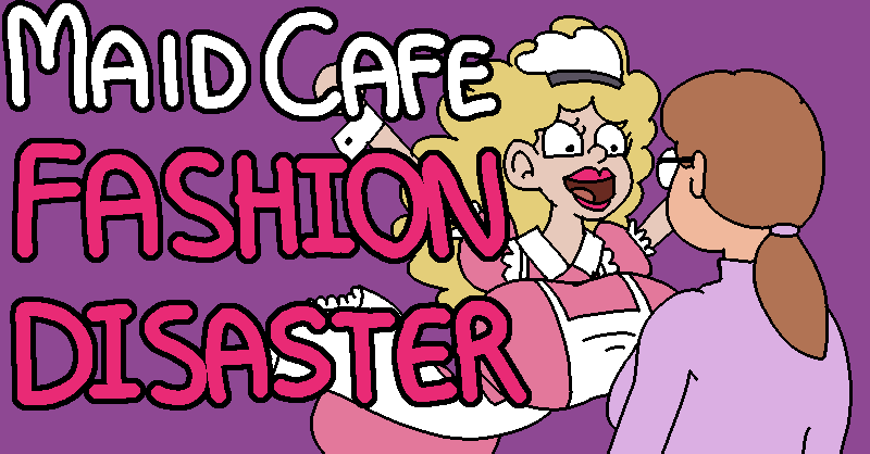 Cover art for Maid Cafe Fashion Disaster v3.2, an adult visual novel by Uskprod