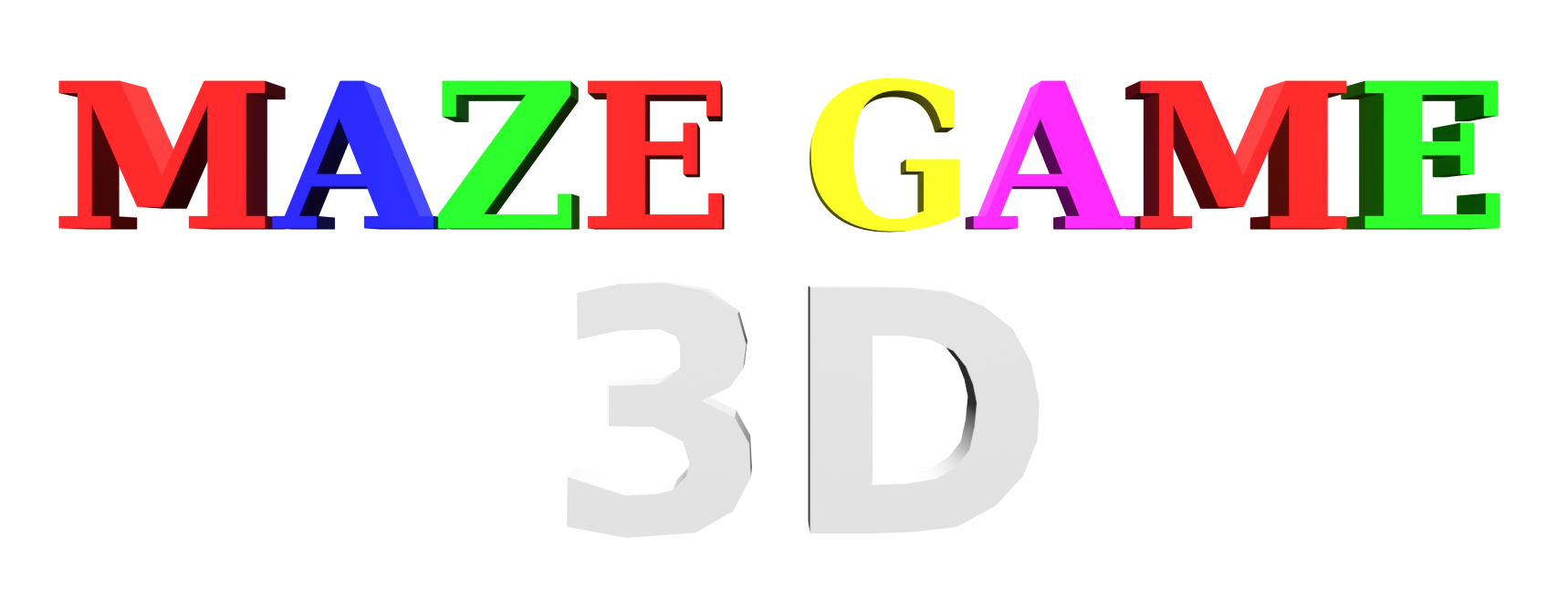 Maze Game 3D