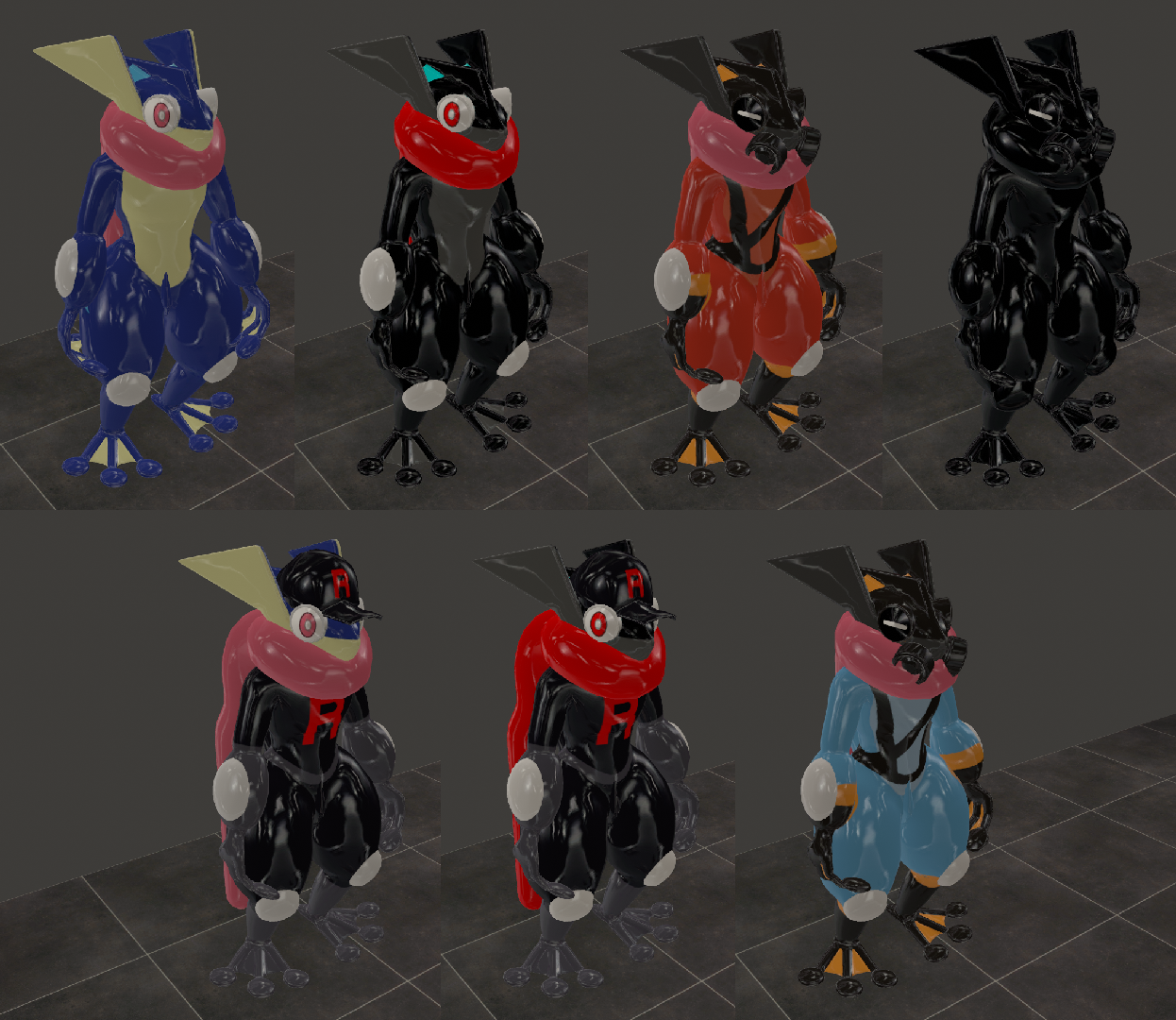 Greninja Skins