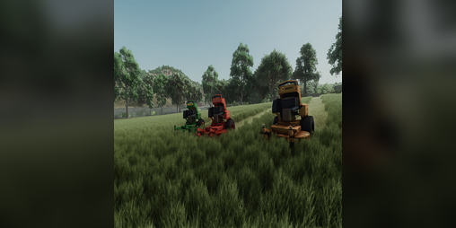Cover image for Fs25 Stand on mowers