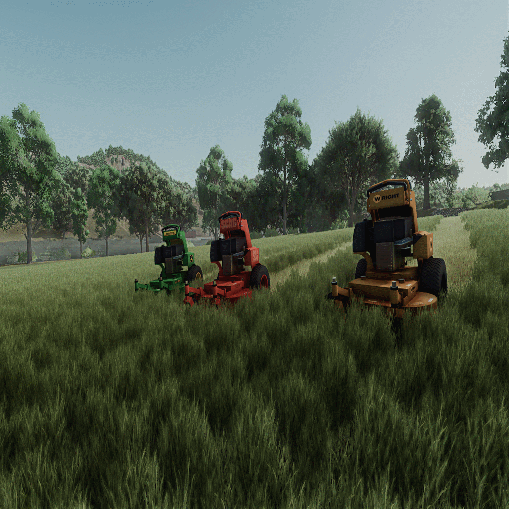 Cover image for Fs25 Stand on mowers