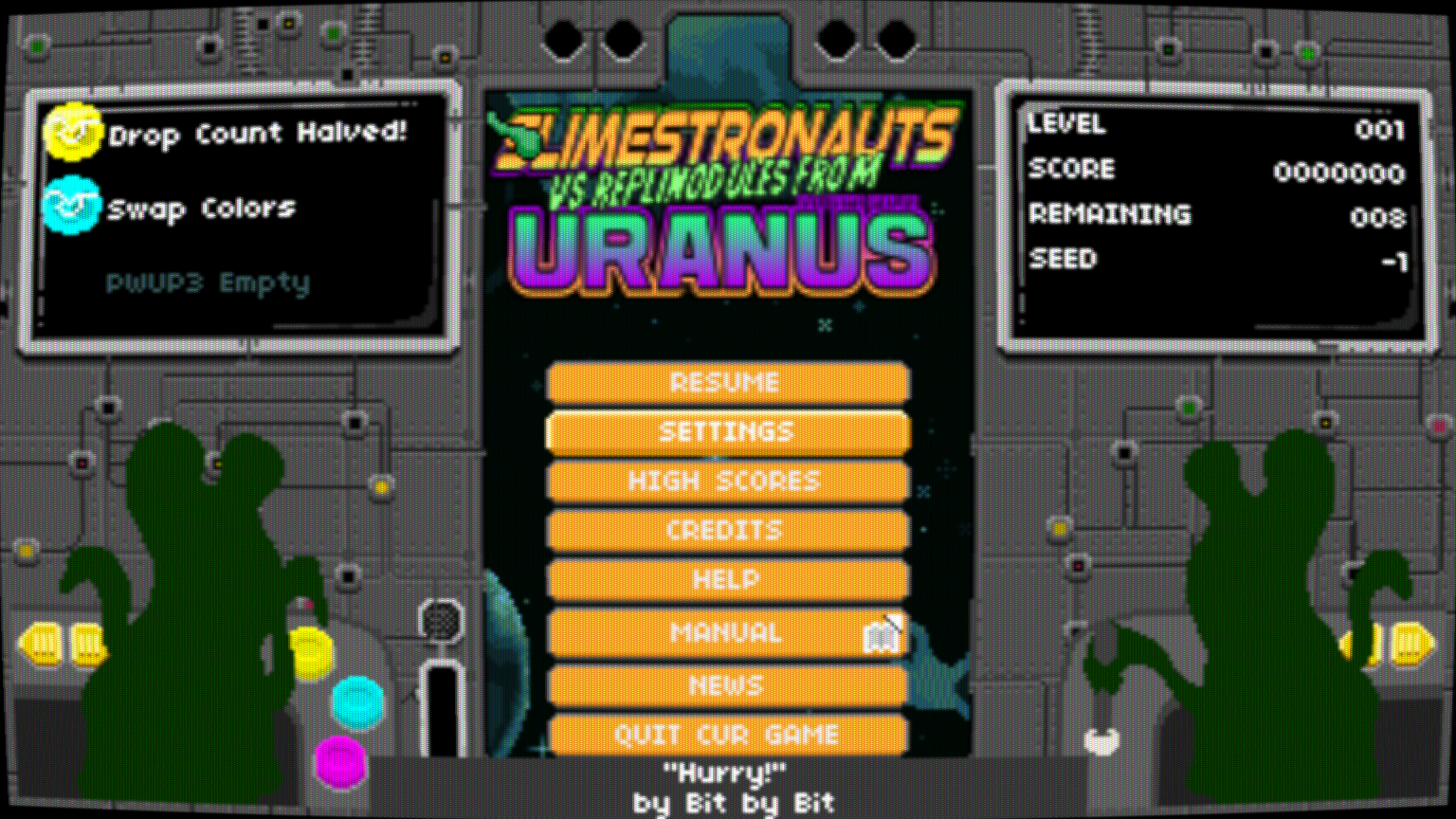 Slimestronauts vs Replinodules from the Dark Side of Uranus