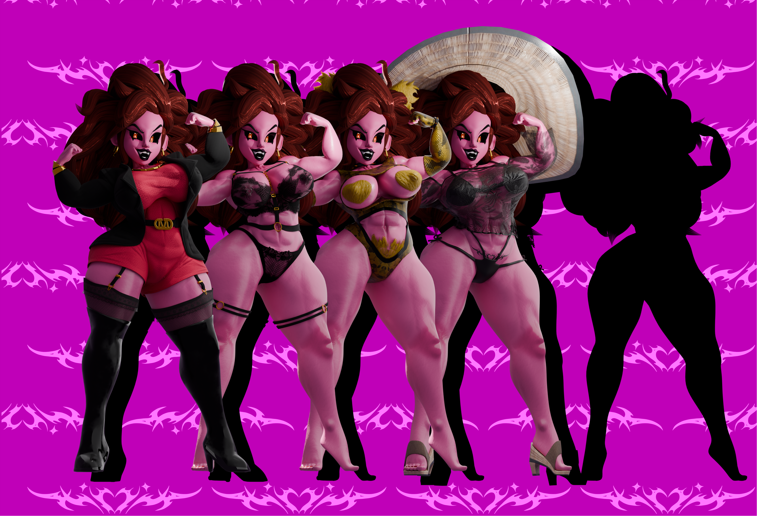 FNF - Mommy Mearest (3d model)