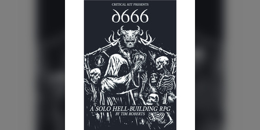Cover image for D666 A solo dungeon building TTRPG
