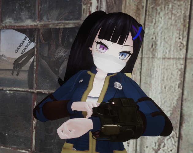 Cover image for Vault Maid gets caught by a death claw (Video)