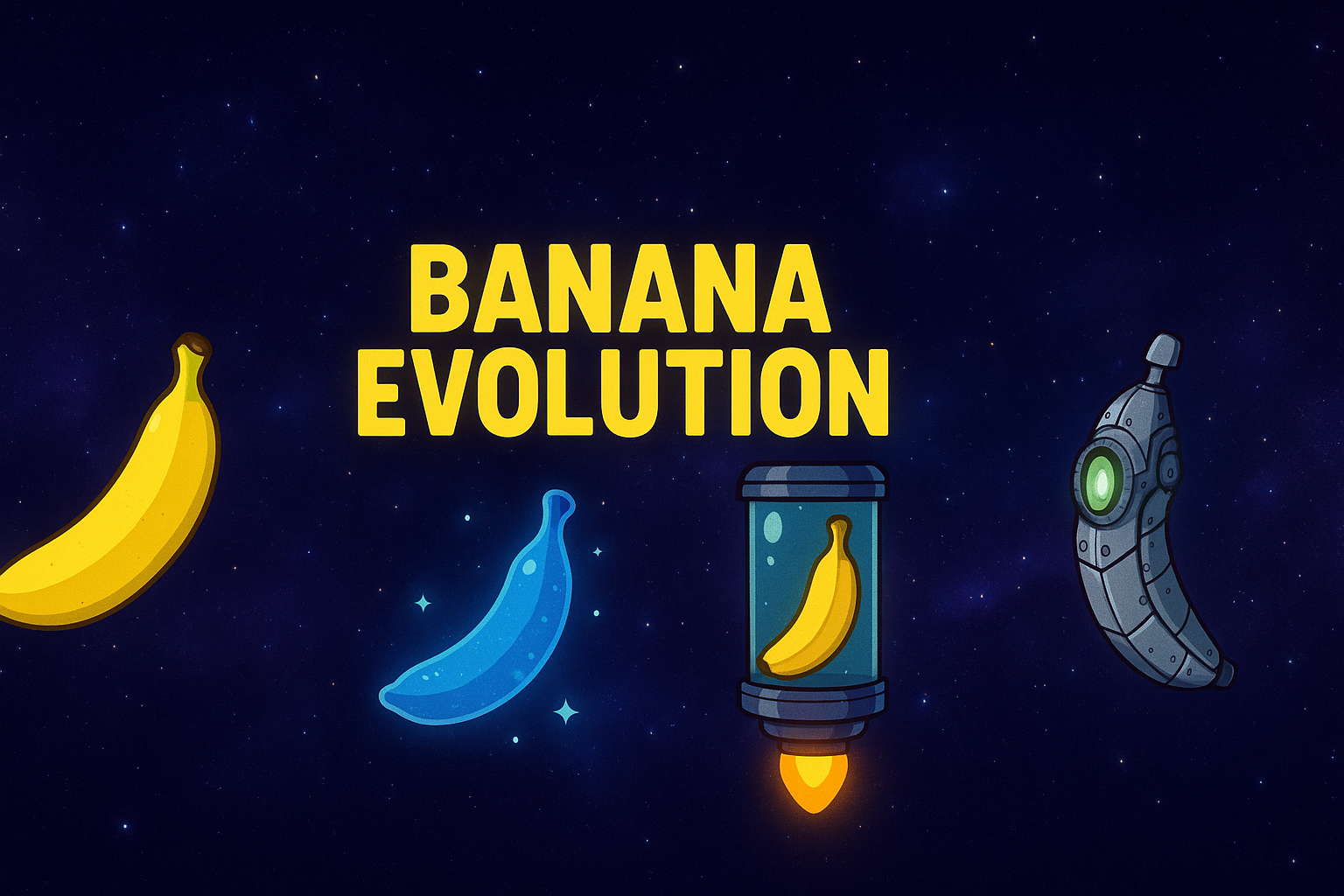 Banana Evolution Visual Banana Evolution by Banana-Evolution