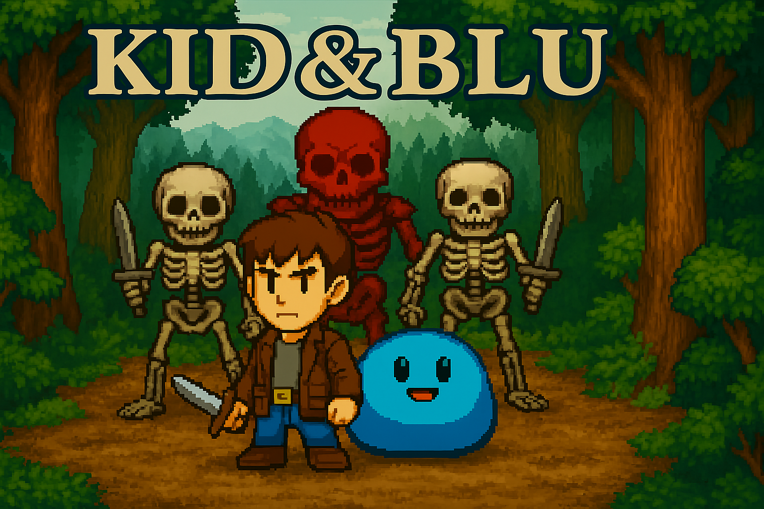 Cover image for Kid & Blu