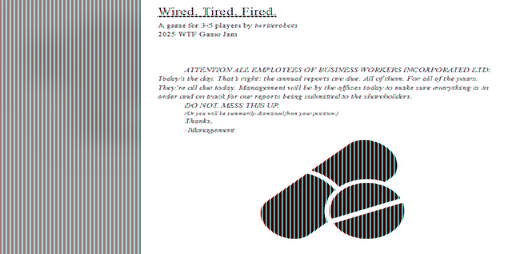 Cover image for Wired. Tired. Fired.