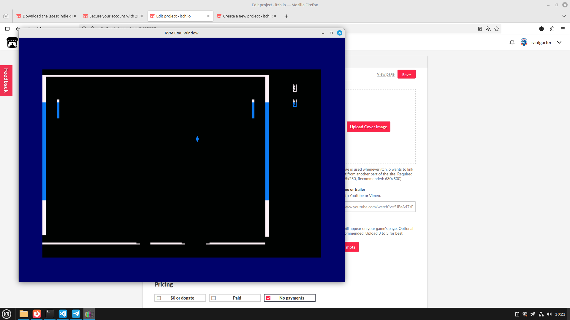 Cover image for Pong mode 2