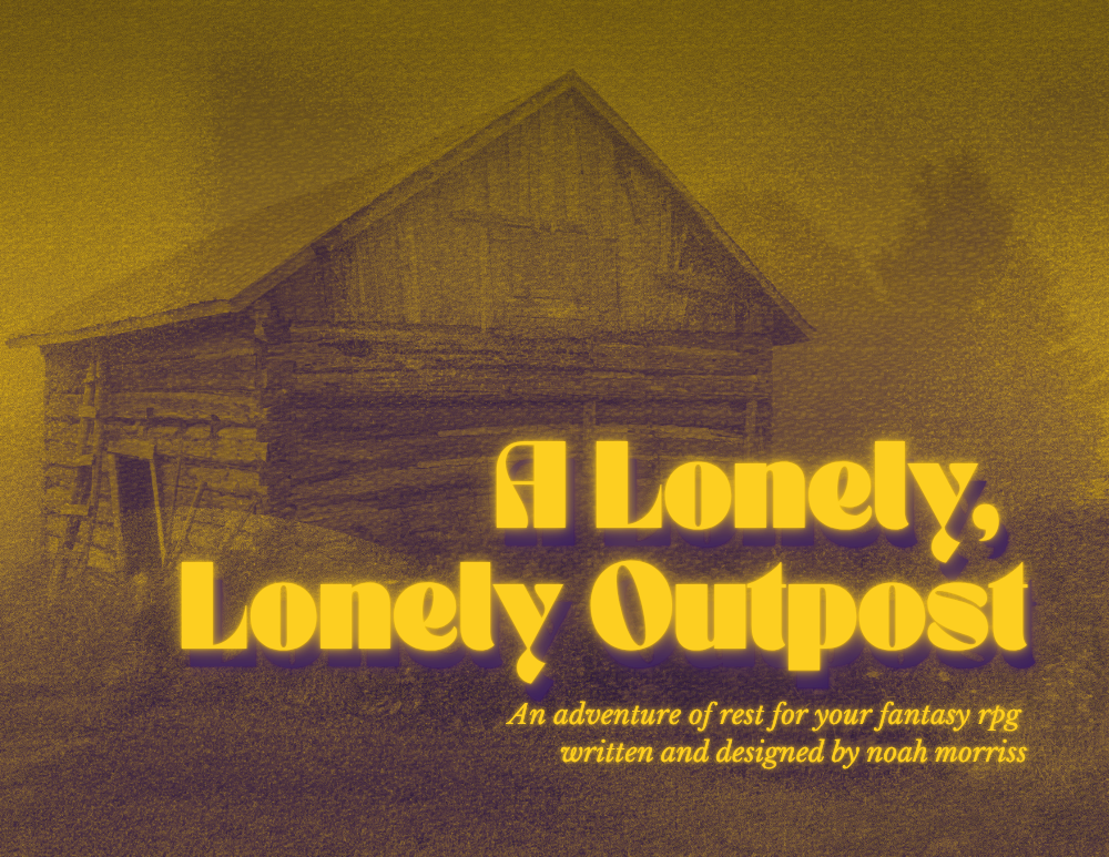 Cover image for A Lonely, Lonely Outpost