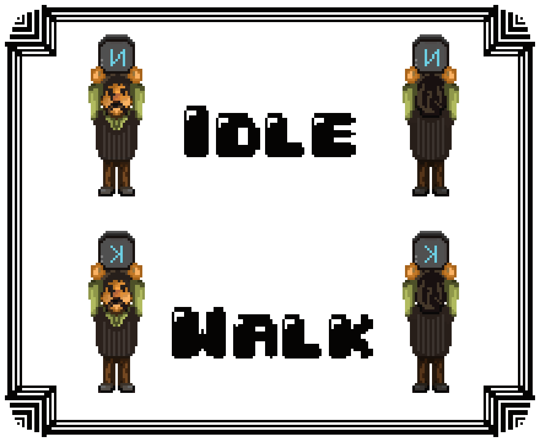 PixelArt OldManCharacter_Carrying
