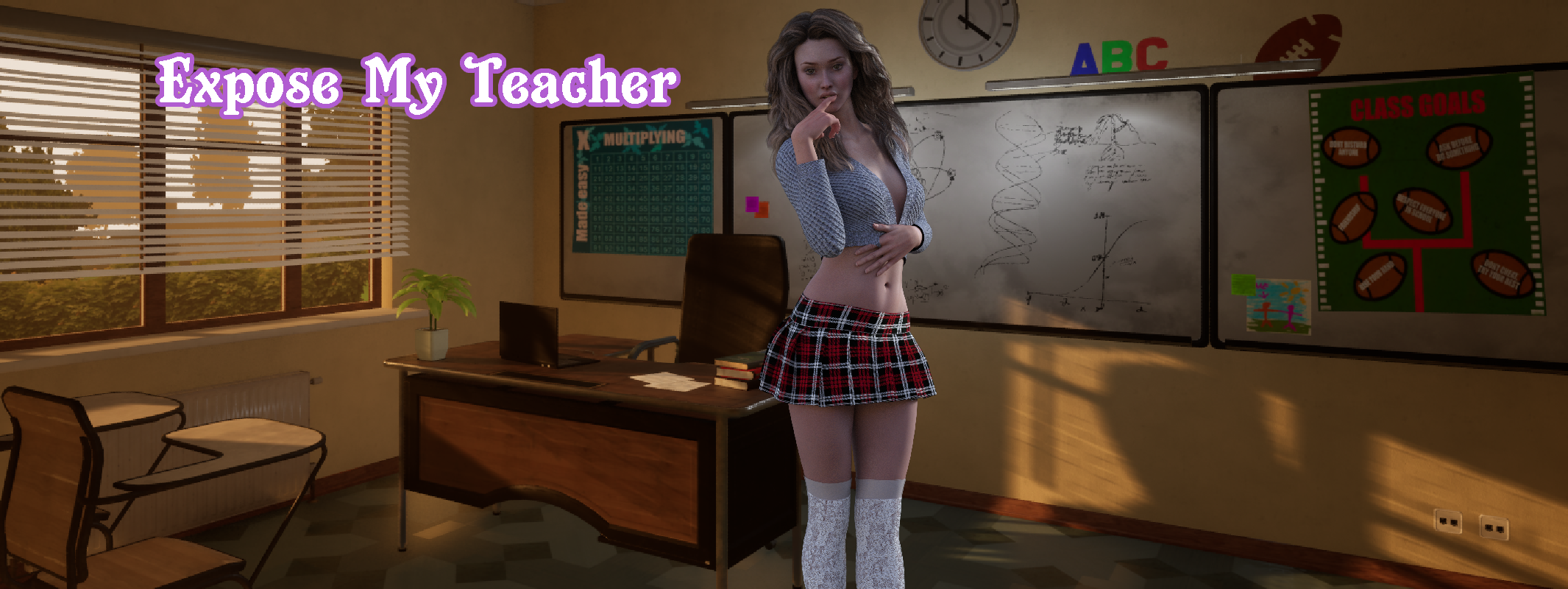 Expose My Teacher v 0.7 (A Wife And Mother fan game) Unreal Engine