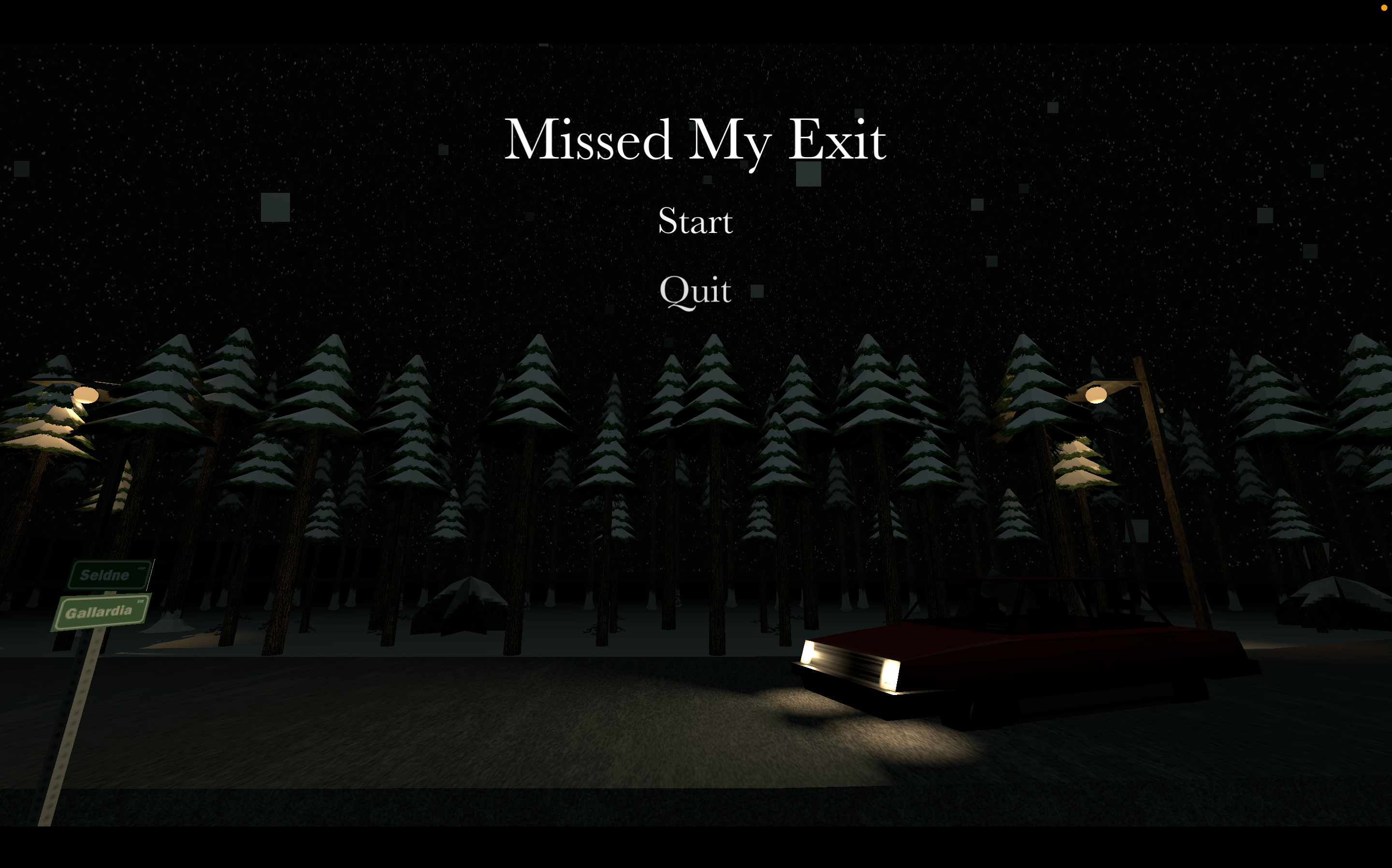 Cover image for Missed My Exit