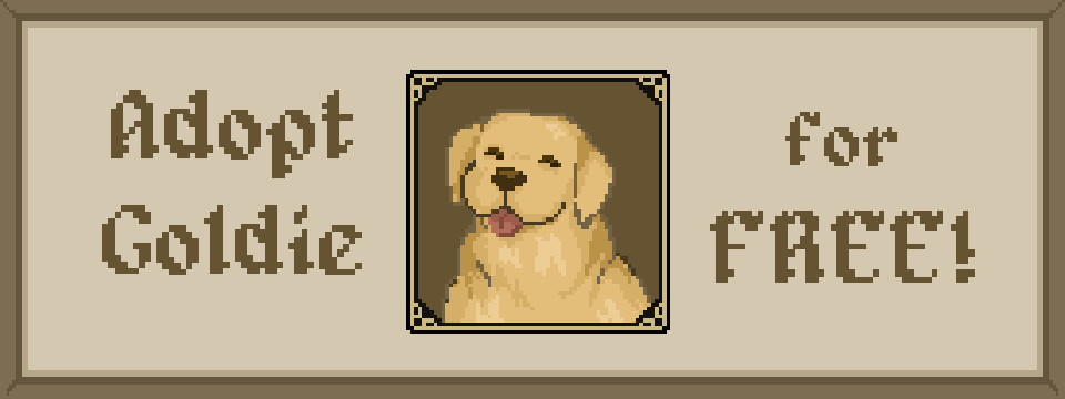 Adopt Goldie for Free