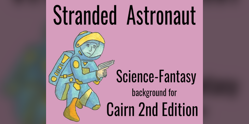 Cover image for Stranded Astronaut - Cairn Background