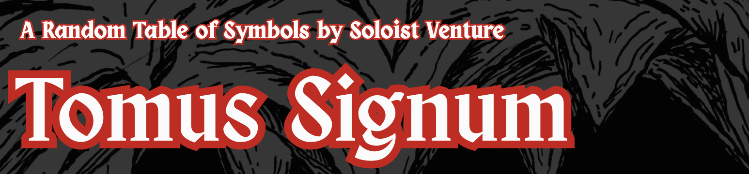 Tomus Signum: A Random Table of Symbols