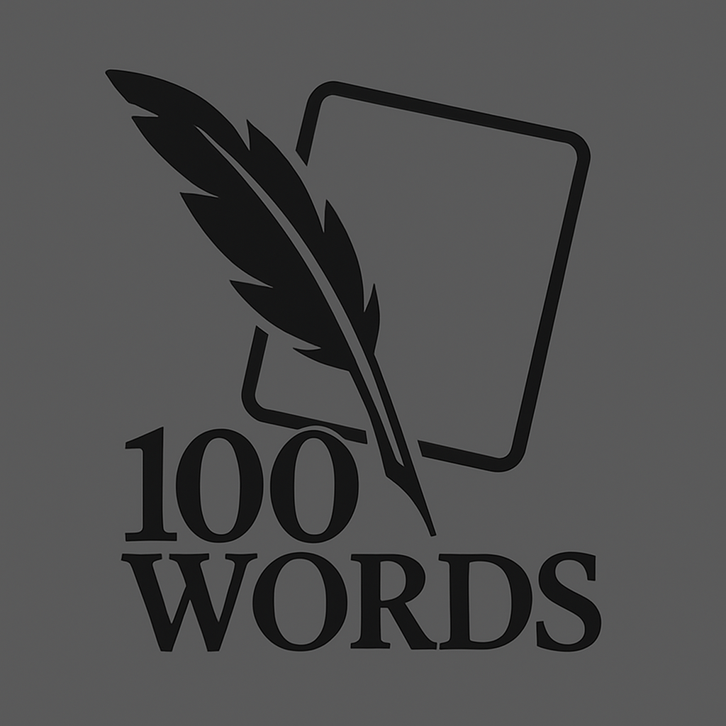 Cover image for 100 Words A solo RPG told one card — and one moment — at a time.