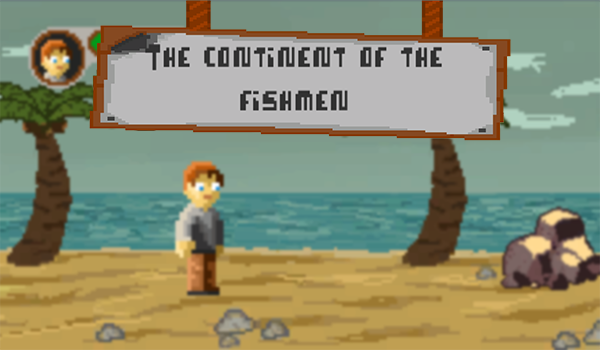 Cover image for The Continent of the Fishmen