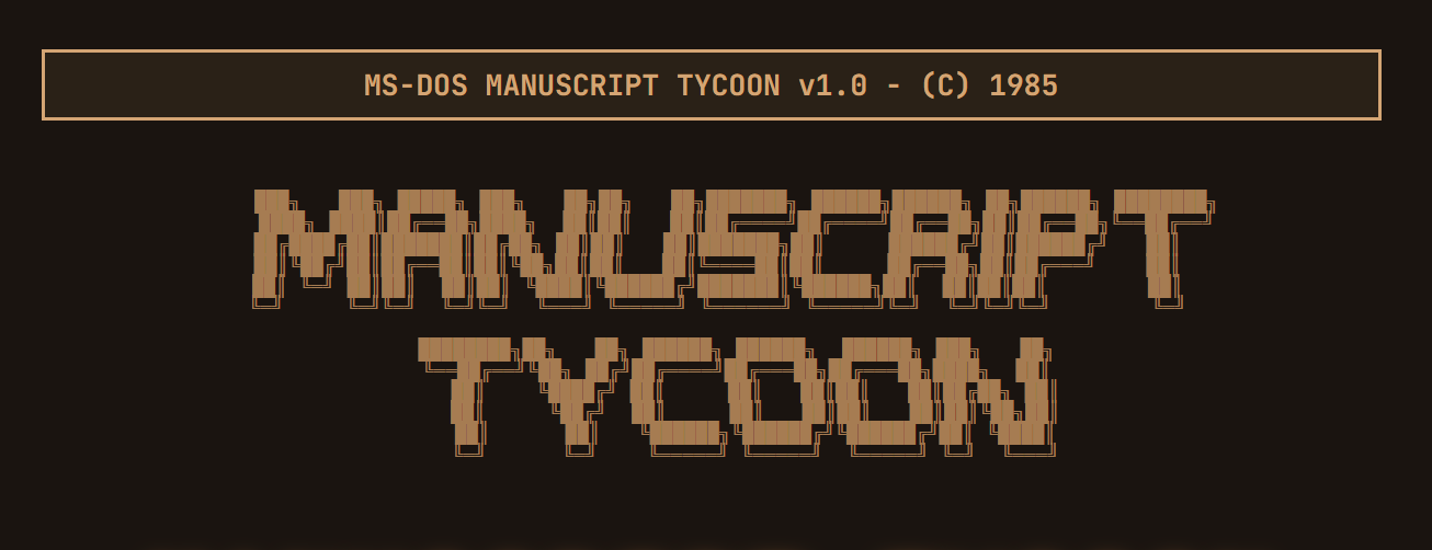 Cover image for Manuscript Tycoon