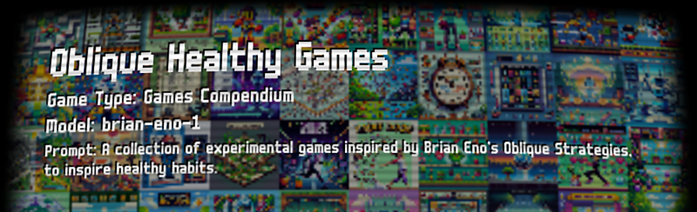Oblique Healthy Games