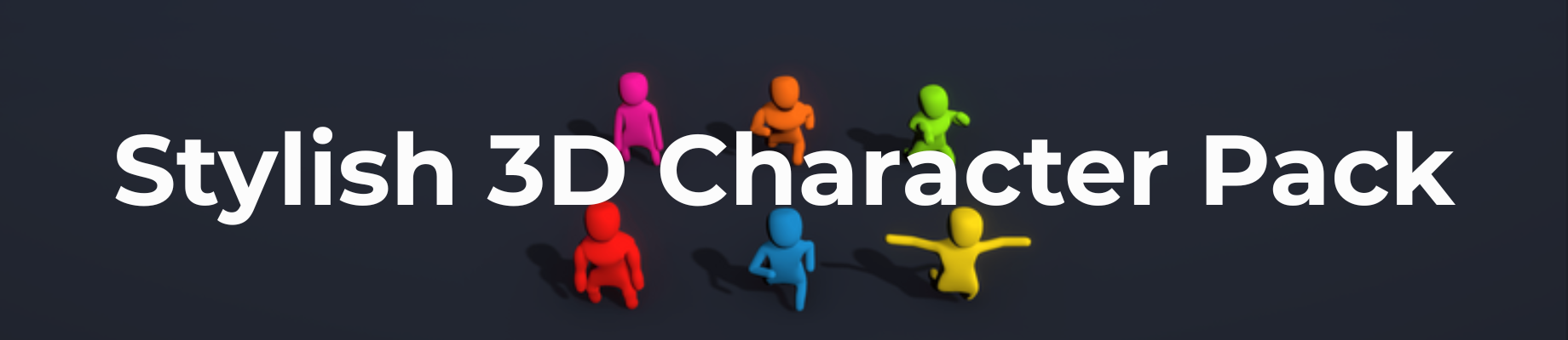 Stylish 3D Character Pack