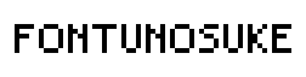 Fontunosuke - Free 5x7 Pixel Font
