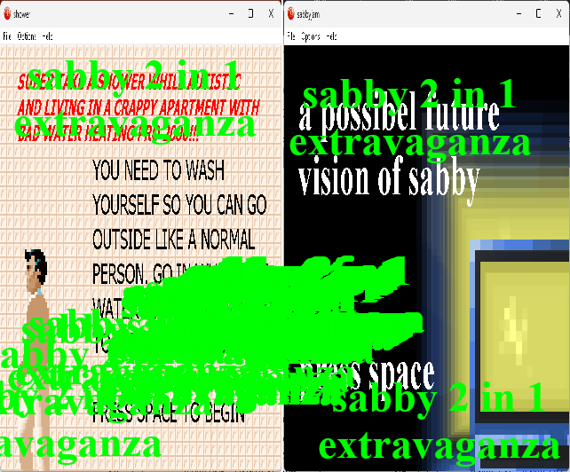 Cover image for sabbyjam 2in1 extravaganza
