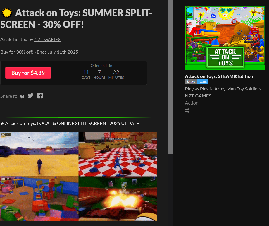 https://n7t-games.itch.io/attack-on-toys-steam-edition