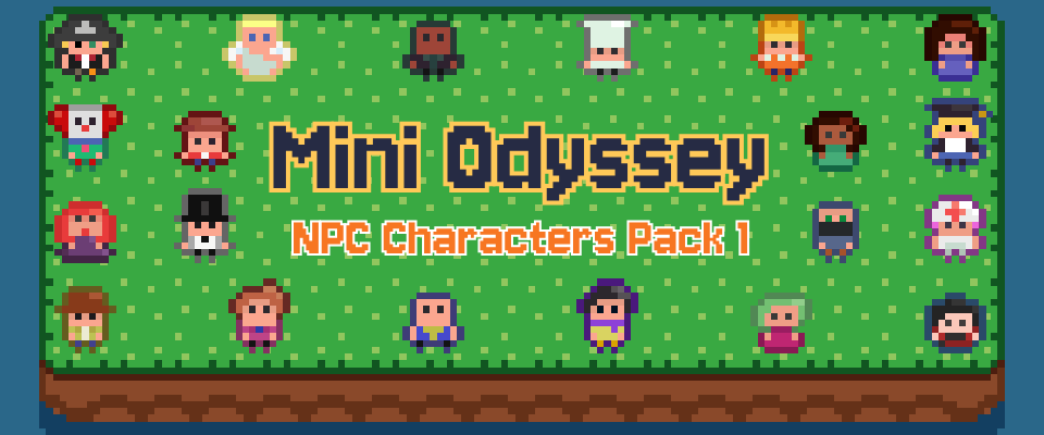 Mini Odyssey NPC Characters Pack1