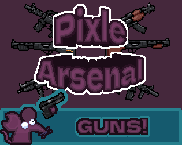 Pixel Arsenal - Pixel Gun Assets by SewerR4t