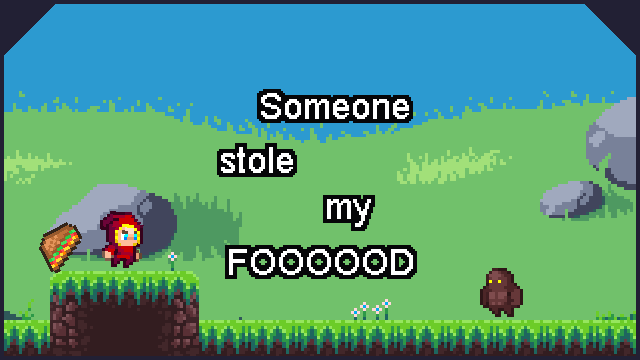 Someone stole my food