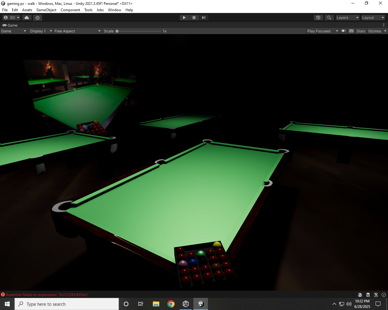 SnookerTable by shaneomac101 for SpeedJam #10 [$500 Prize!] 🏎️ - itch.io