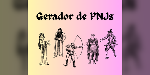 Cover image for Gerador de Personagens Não-Jogadores