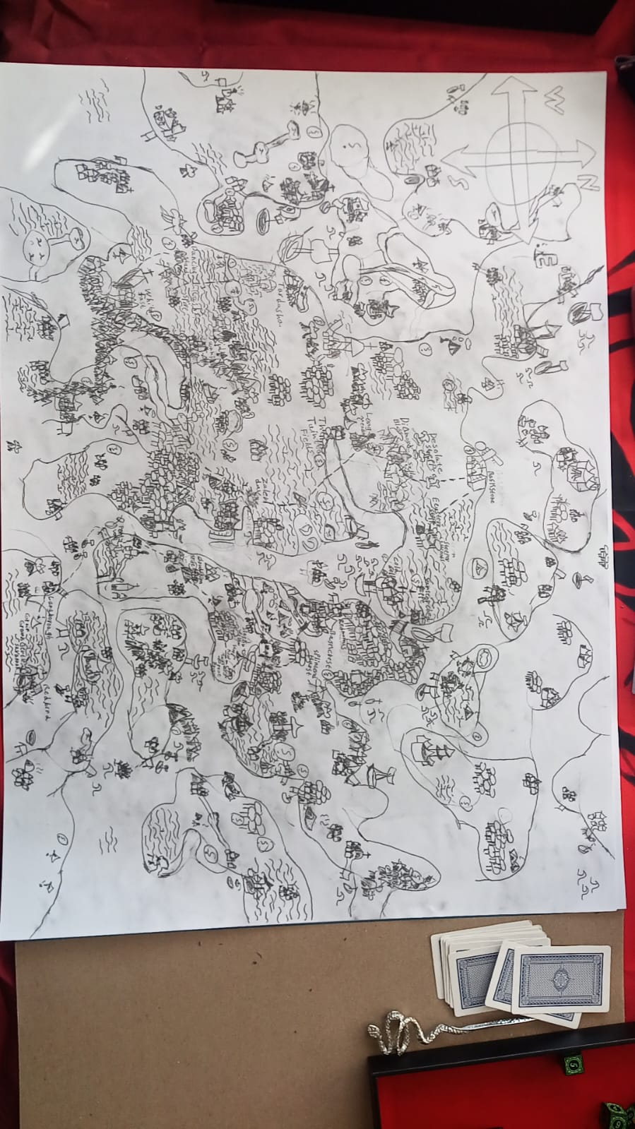 Map from the game