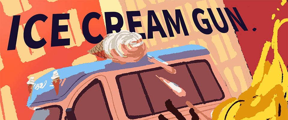 ICE CREAM GUN