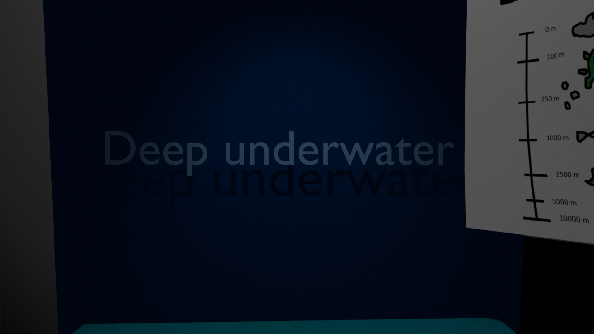 Deep underwater