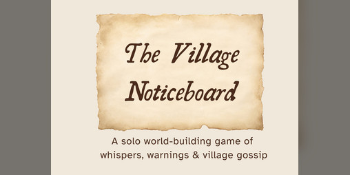Cover image for The Village Noticeboard