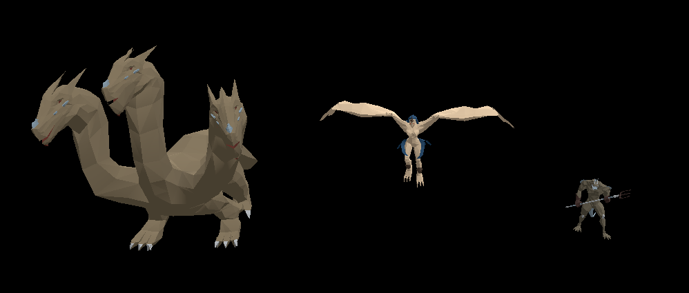 Monster Pack 3 (Harpy, Lizardman, Hydra)