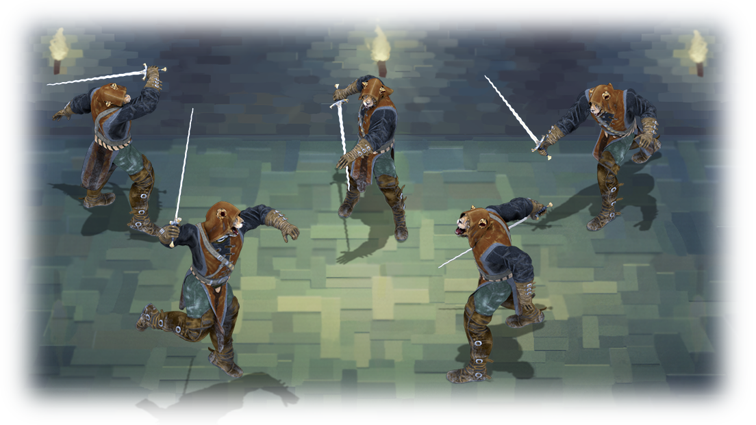 FREE Animated Isometric Khajit Warrior
