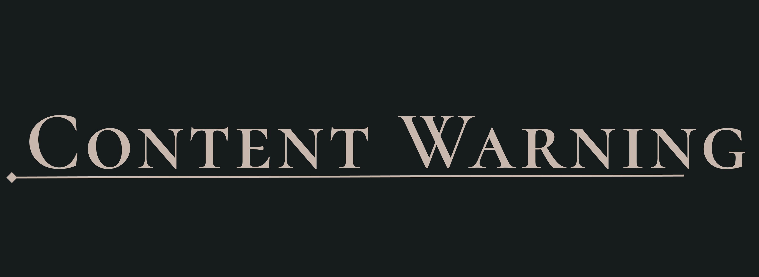 warning