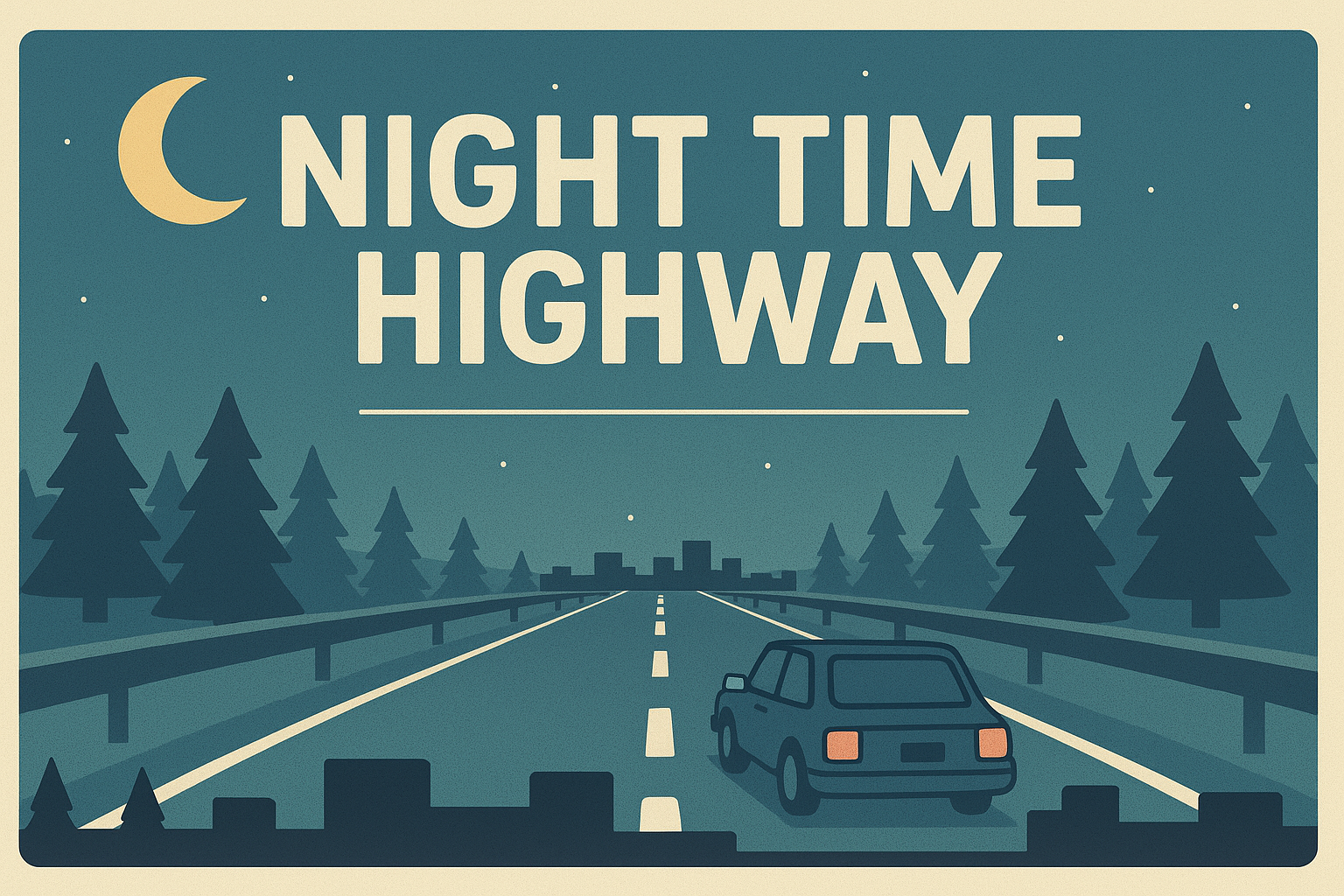 Night Time Highway