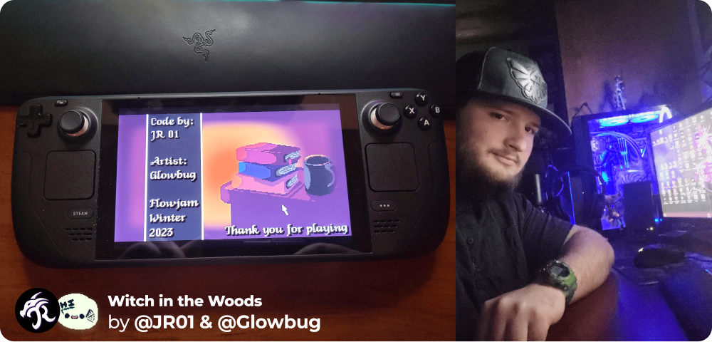 Flowjam Winner - JR01 - Witch in the Woods