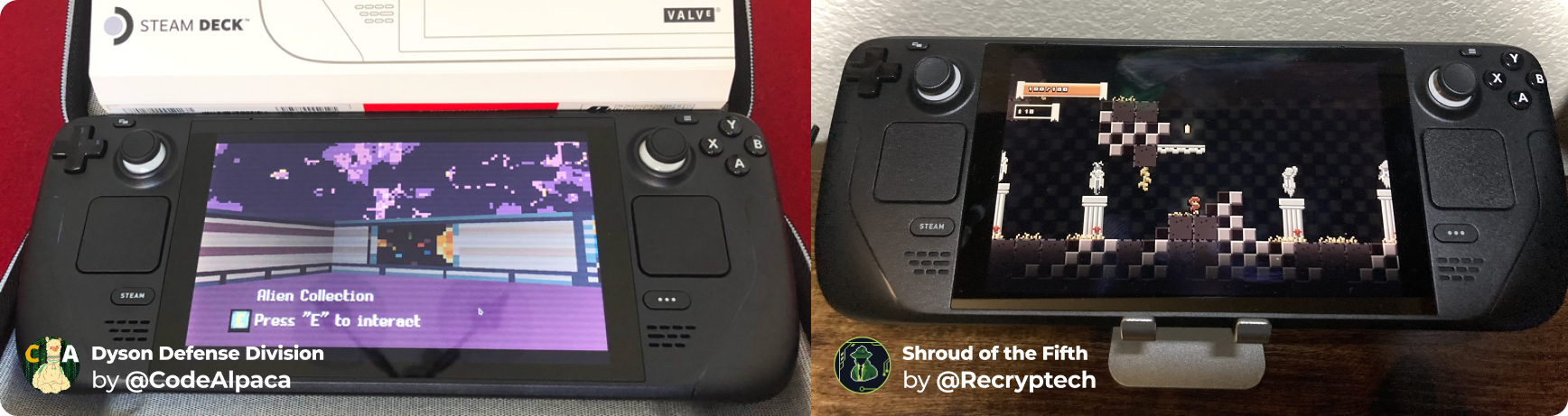 Flowjam Winners: "CodeAlpaca - Dyson Defense Division" & "Recryptech - Shroud of the Fifth"