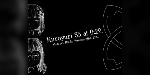 Cover image for Kuroyuri 35 at 0:22.