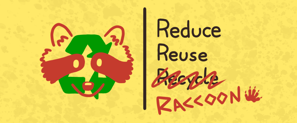 Reduce, Reuse, Raccoon